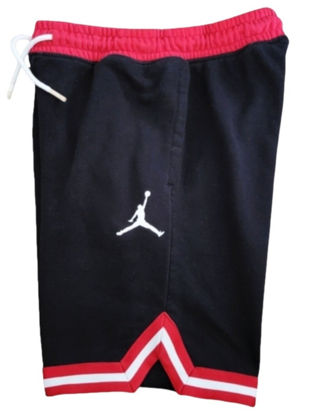 Jordan Jumpman Kids Black and Red Basketball Shorts Size 12/14